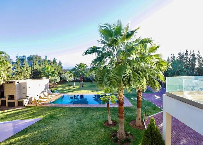*Villa De Luxe A Marrakech, Vue Sur Les Montagnes*