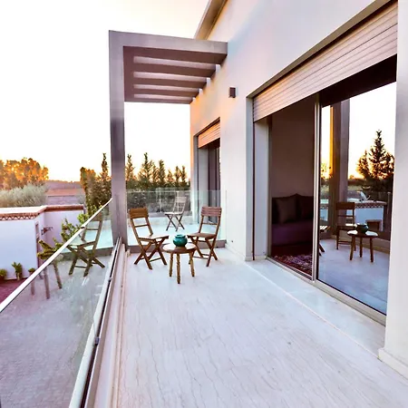 *Villa De Luxe A Marrakech, Vue Sur Les Montagnes* Marrakesh Buitenkant foto