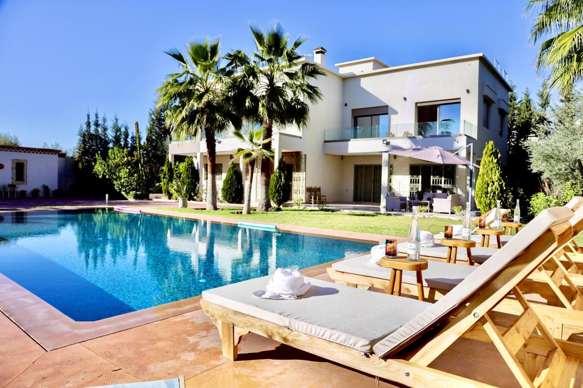 *villa De Luxe A Marrakech, Vue Sur Les Montagnes* * Marrakesh
